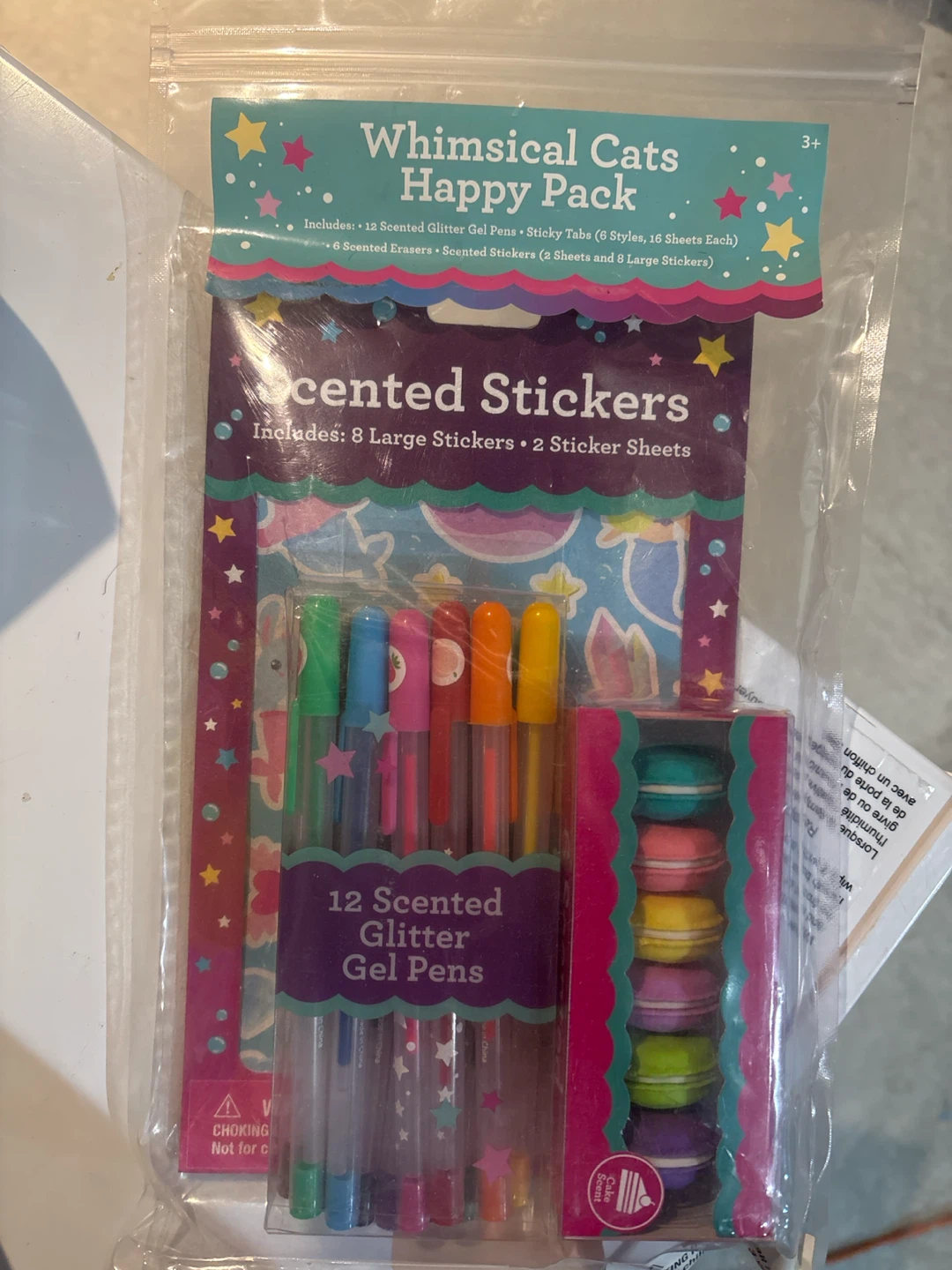 Whimsical Cats Happy Pack Stationery Set