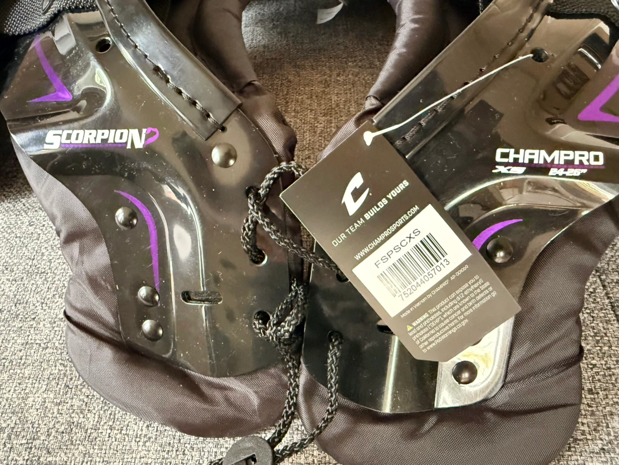 Champro Scorpion Football Shoulder Pads - XS - photo 2