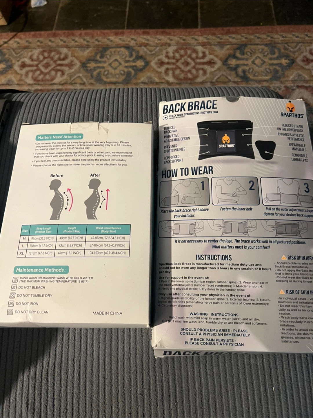 Sparthos Back Brace or posture corrector - photo 2
