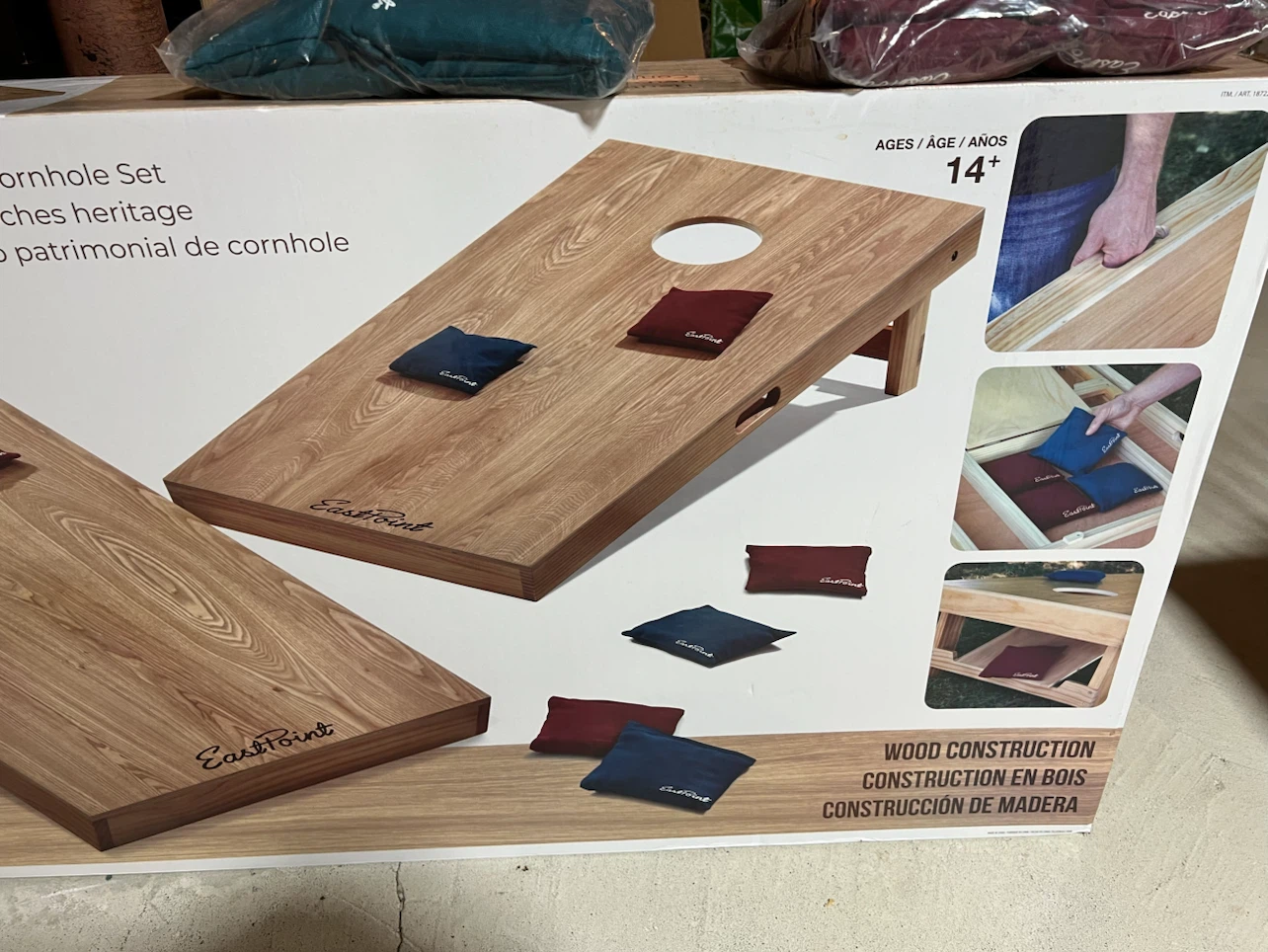 NEW EastPoint Heritage Cornhole Set - photo 2