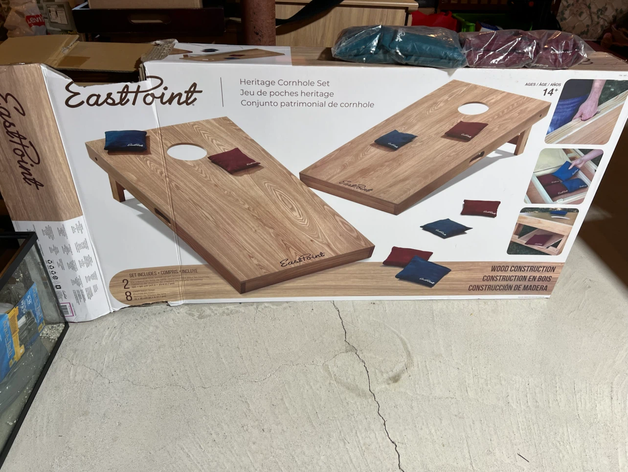 NEW EastPoint Heritage Cornhole Set - photo 3