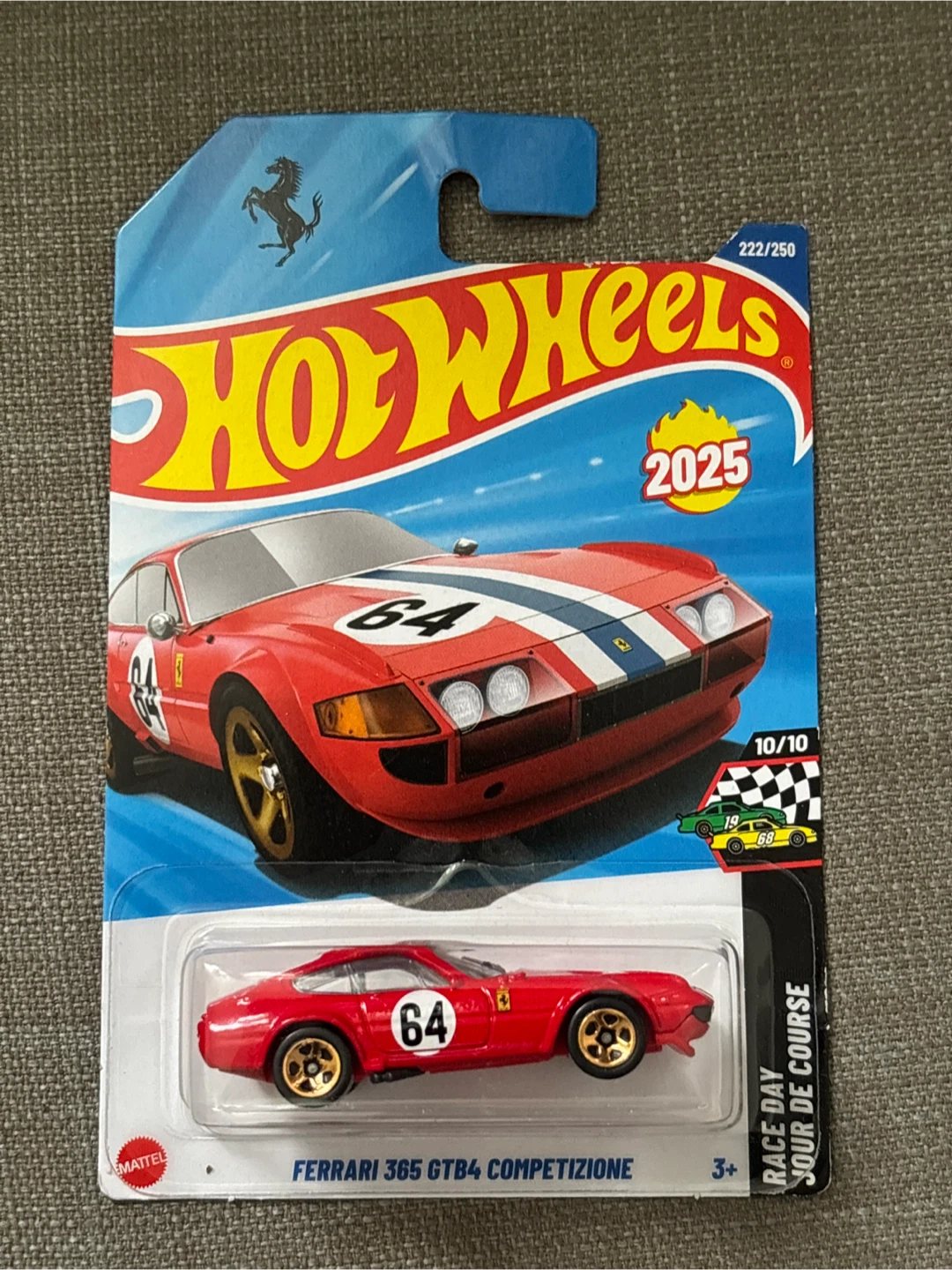 Hot Wheels Ferrari 365 GTB4 Competizione Die-cast Cars