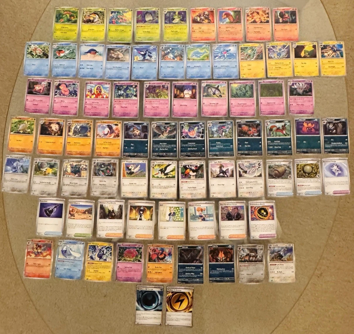 Lot of 30 Pitch black Pokemon cards