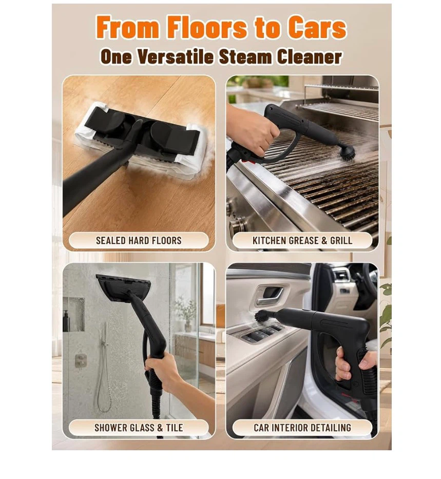 Heavy Duty Steam Cleaner for Home - photo 2