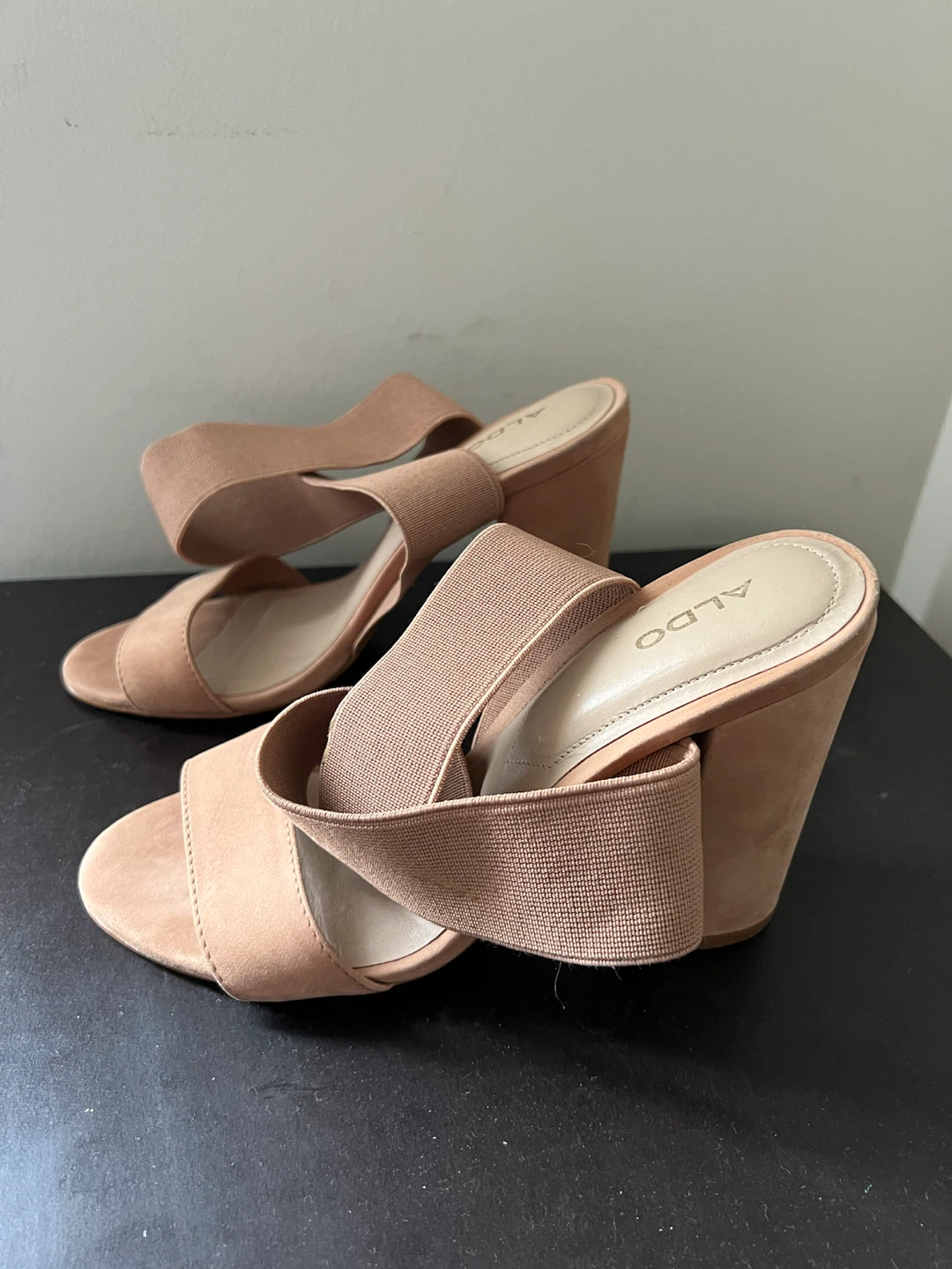 ALDO nude Block Heel Sandals - photo 2