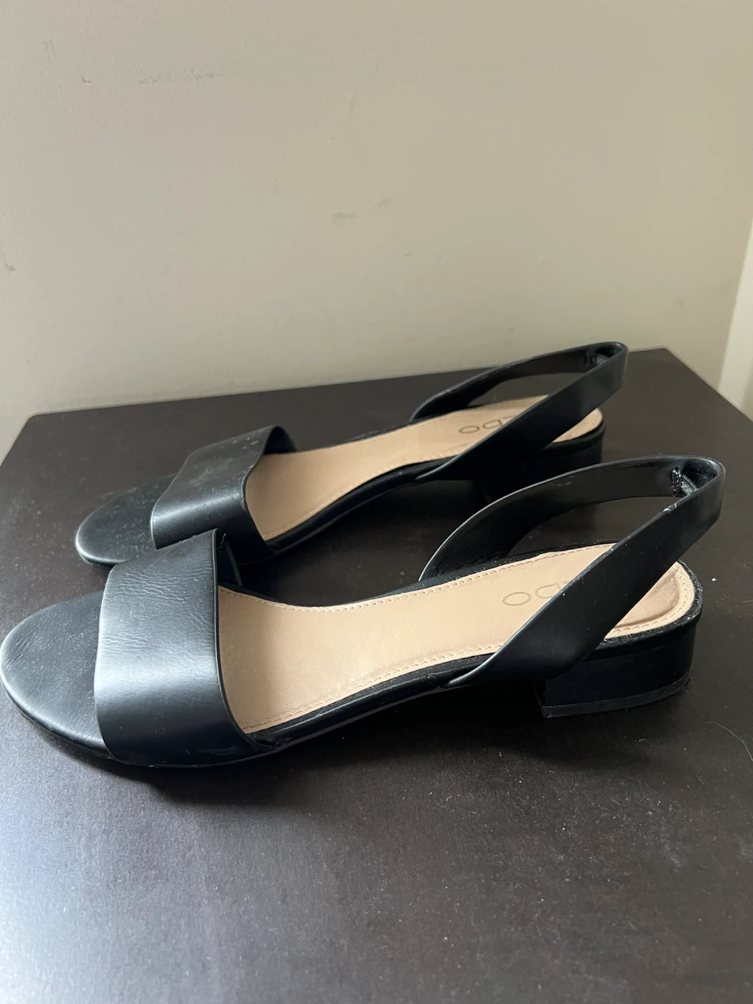 ALDO Black Slingback Sandals - photo 2
