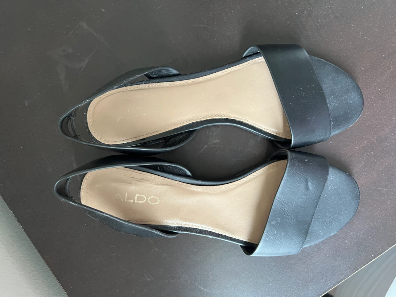 ALDO Black Slingback Sandals - photo 3