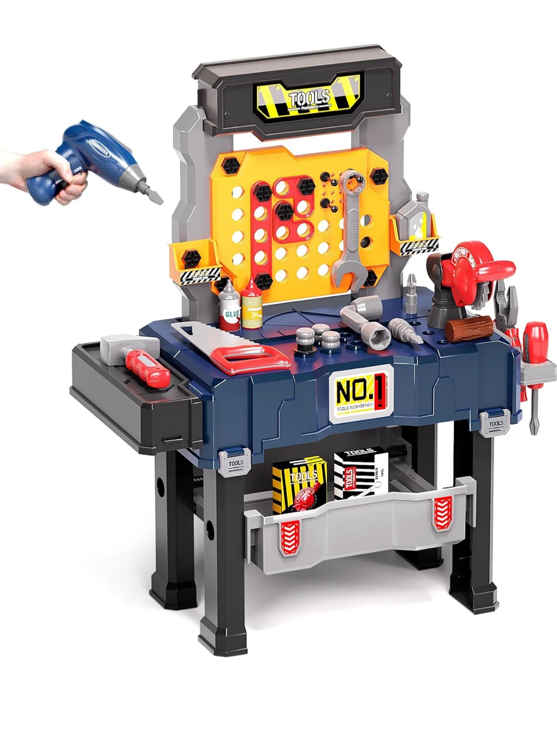 Kids Toy Workbench Set
