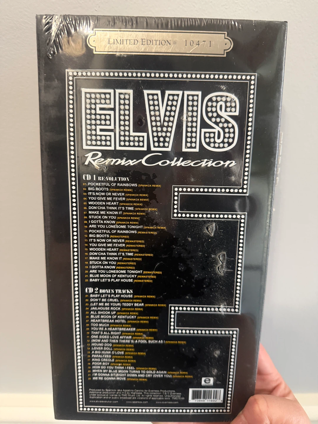 Elvis Presley Remix Collection Limited Edition CD Box Set - photo 2