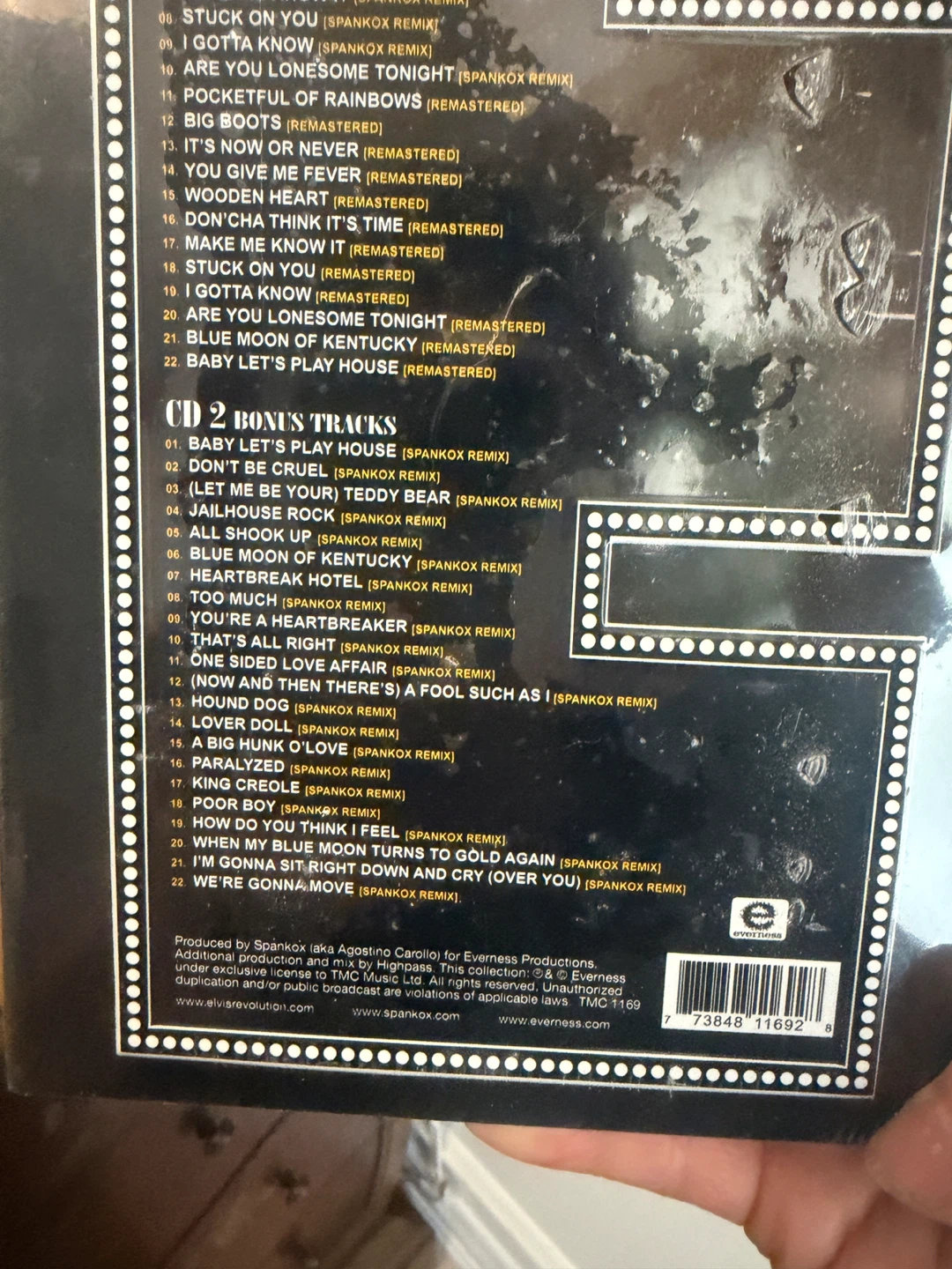 Elvis Presley Remix Collection Limited Edition CD Box Set - photo 4