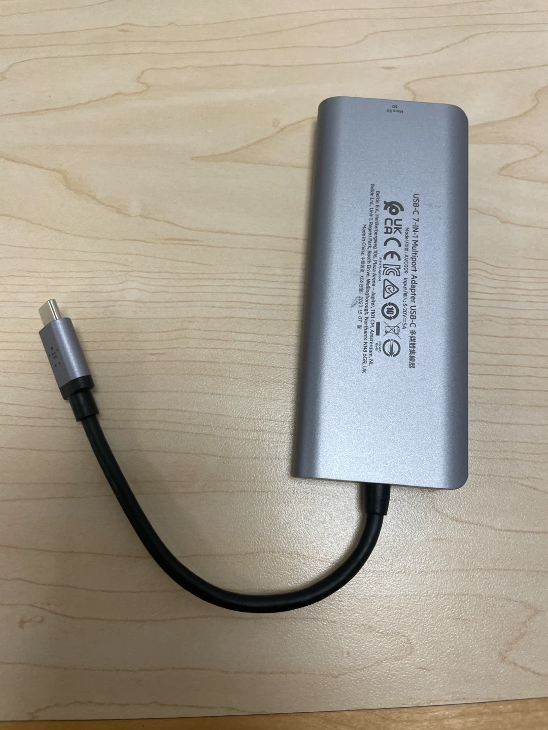 Belkin 7-in-1 USB-C Multiport Adapter - photo 2