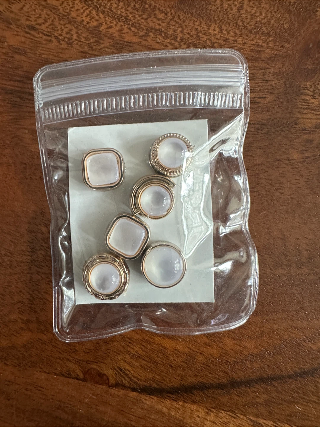 Set of 6 Decorative Magnet Brooches