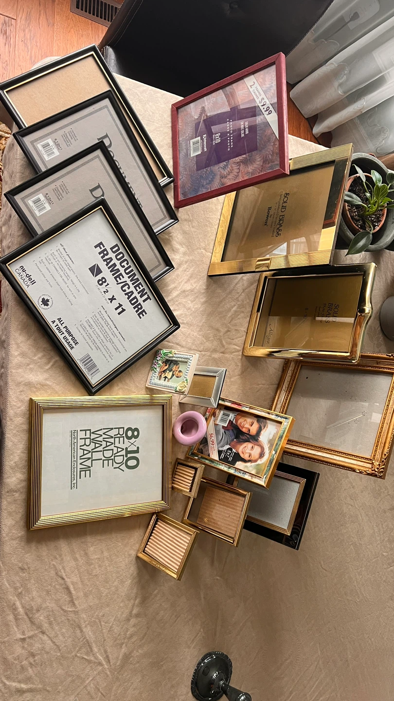 Assorted Picture Frames