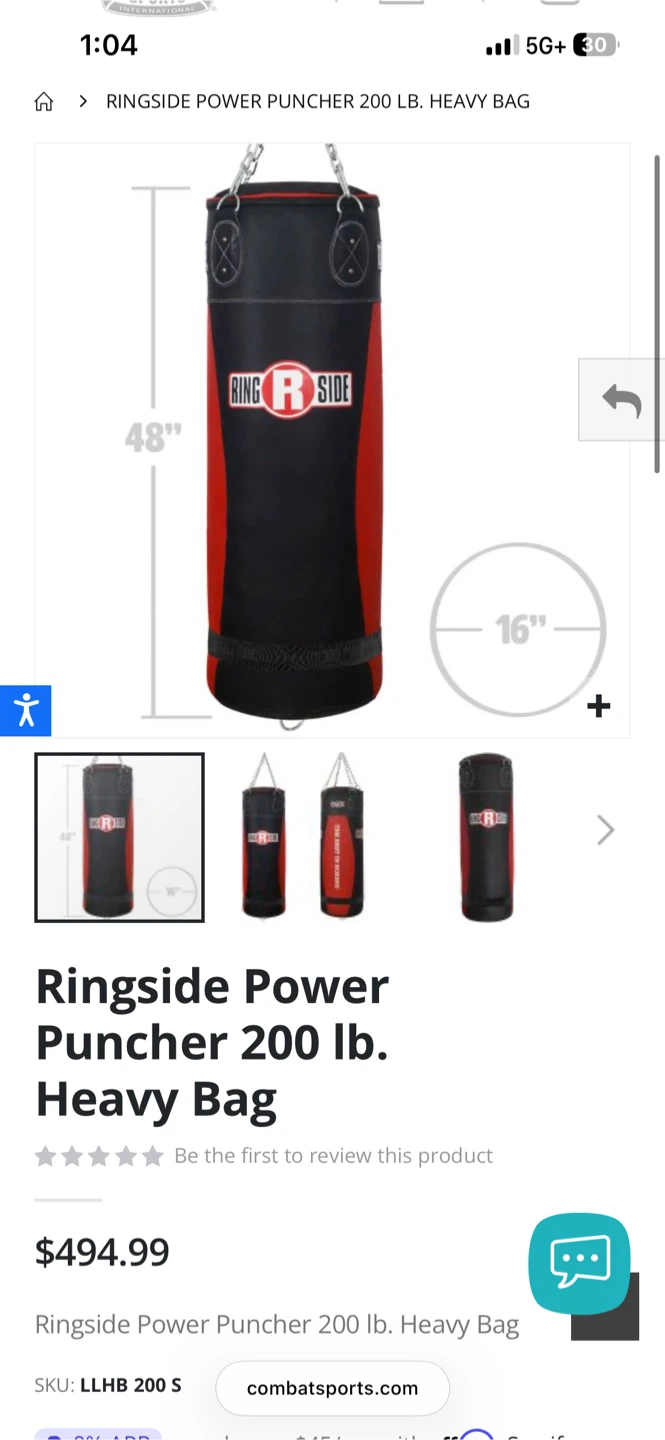 Ringside Punching Bag - photo 4