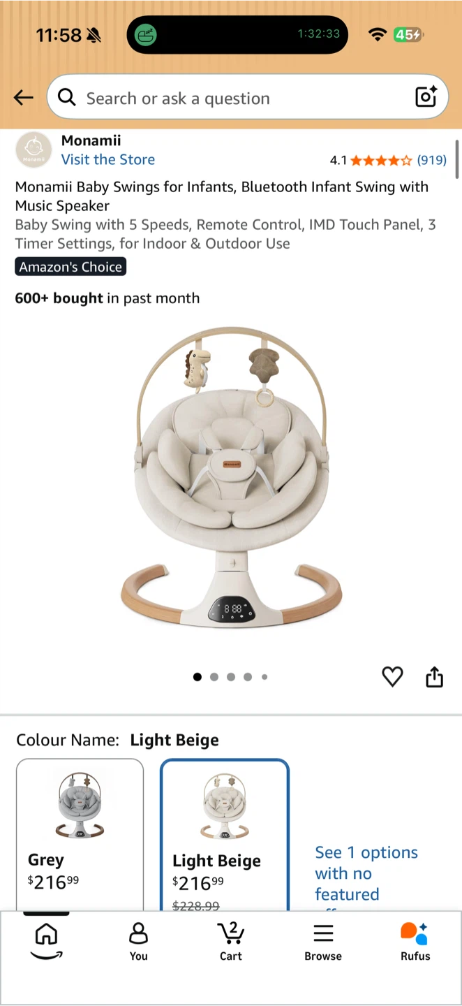 Baby Swing