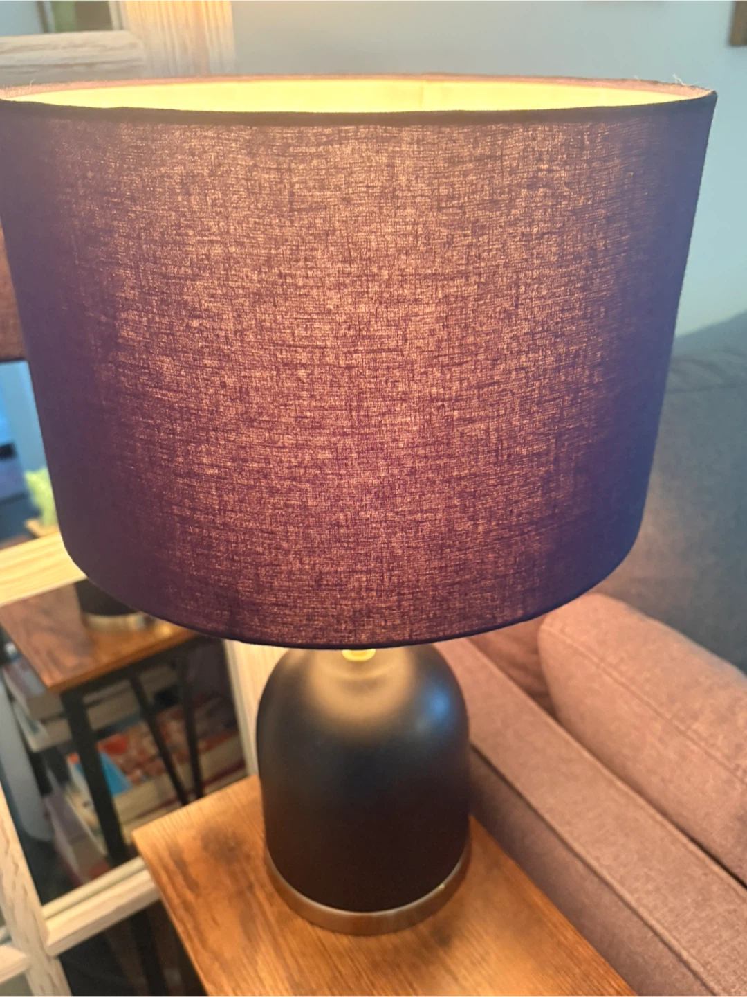Black Table Lamp - photo 2