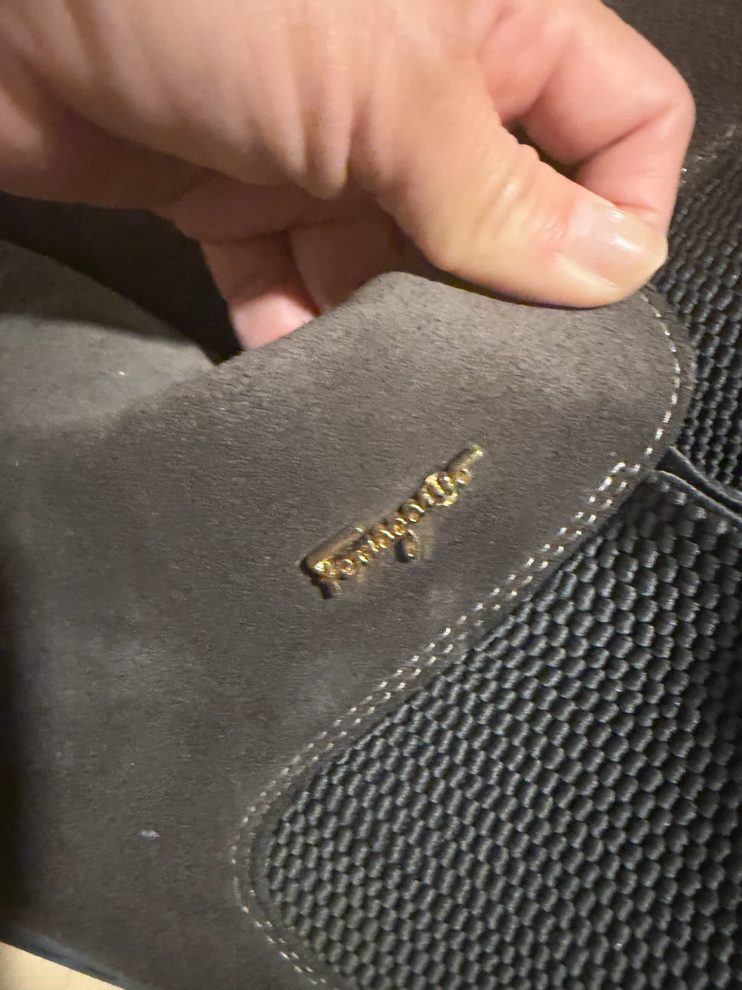 Salvatore Ferragamo Grey Suede Chelsea Boots - photo 2
