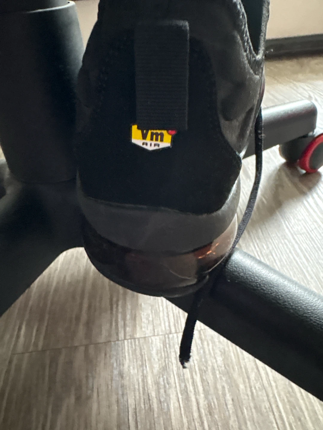 Nike Air Vapormax Plus Black Sneakers - photo 3