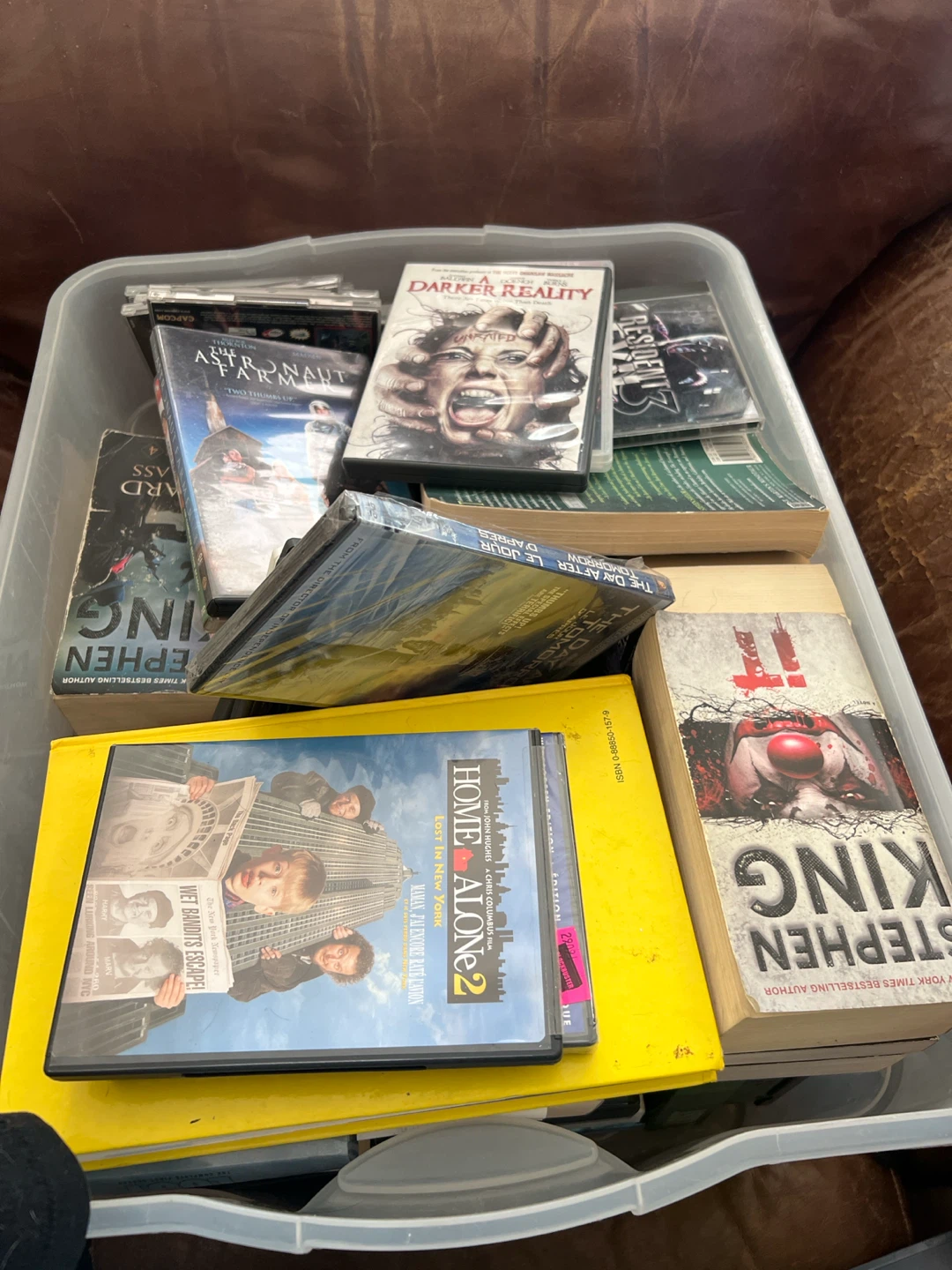 Assorted DVD and Book Collection