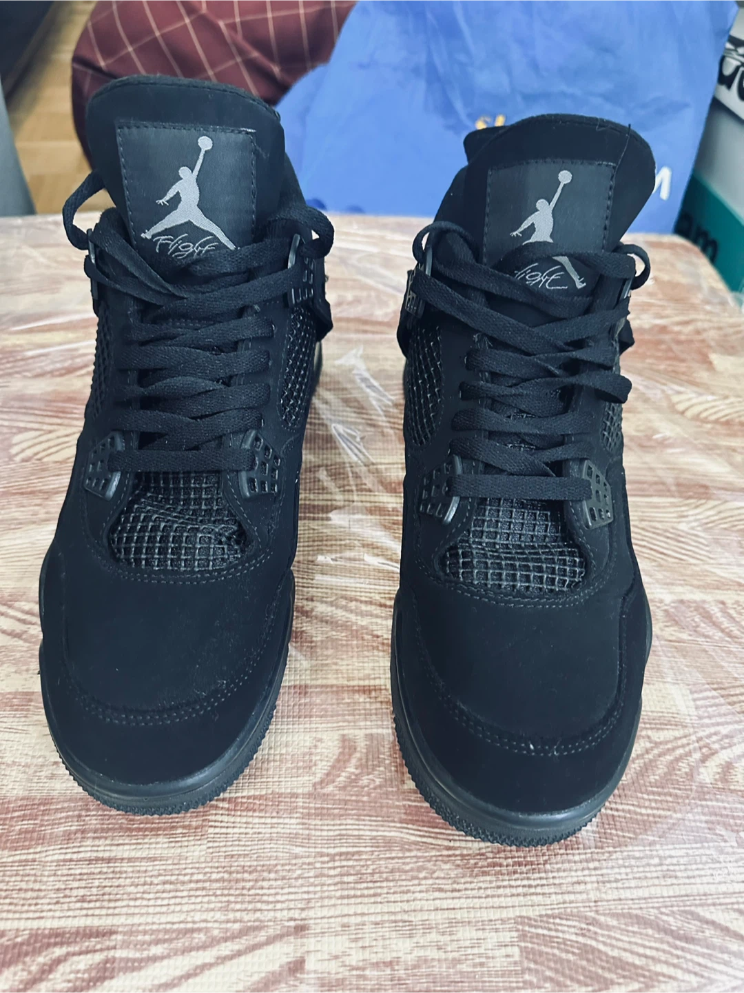 Nike Air Jordan 4 Black Sneakers