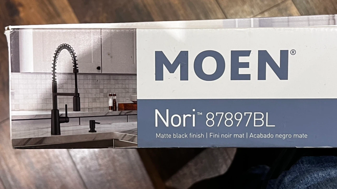 Moen Nori 87897BL Matte Black Kitchen Faucet