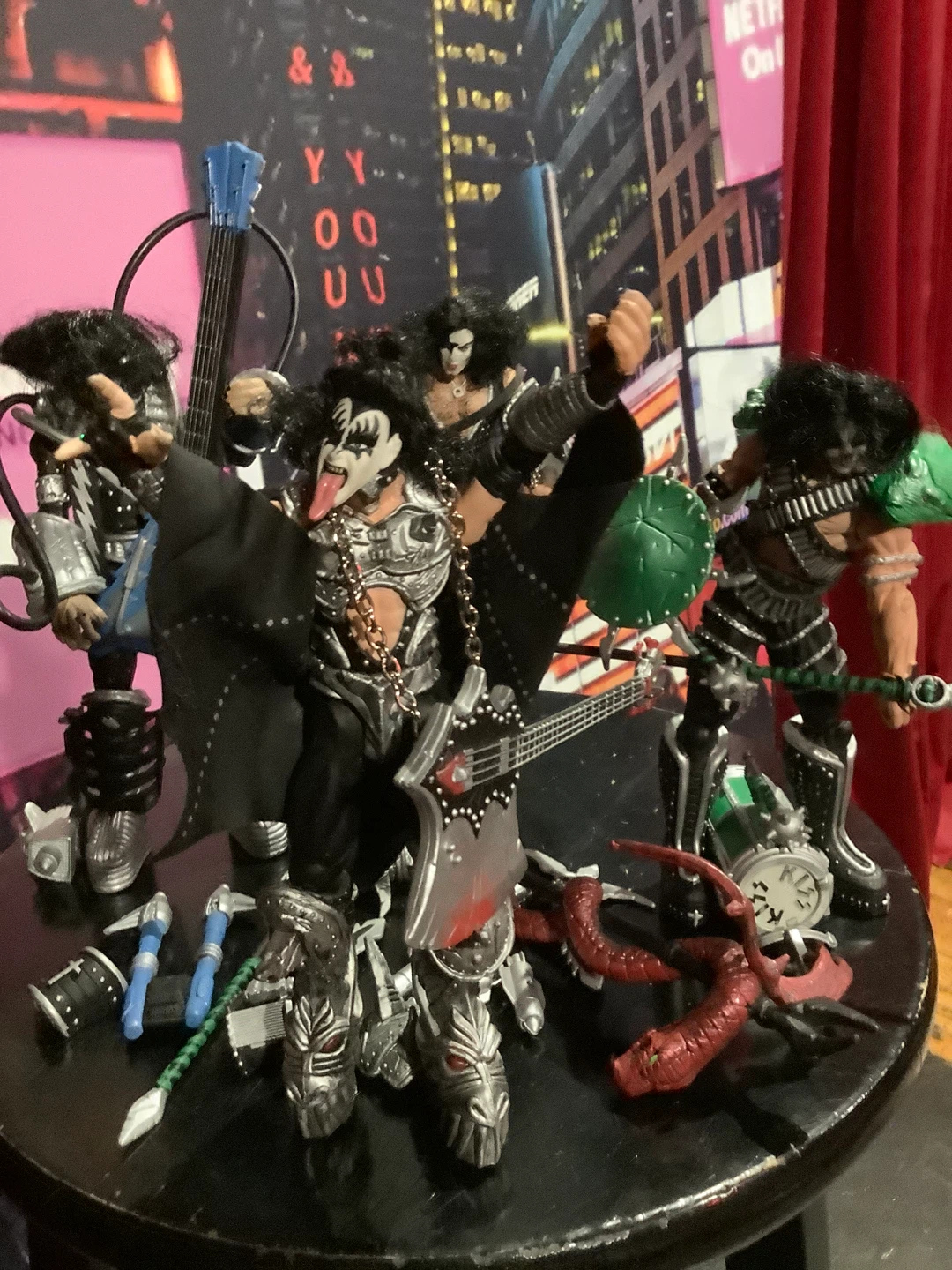KISS Band Action Figure Set