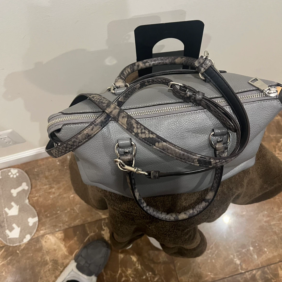 Authentic Coach Leather Satchel Handbag - photo 4