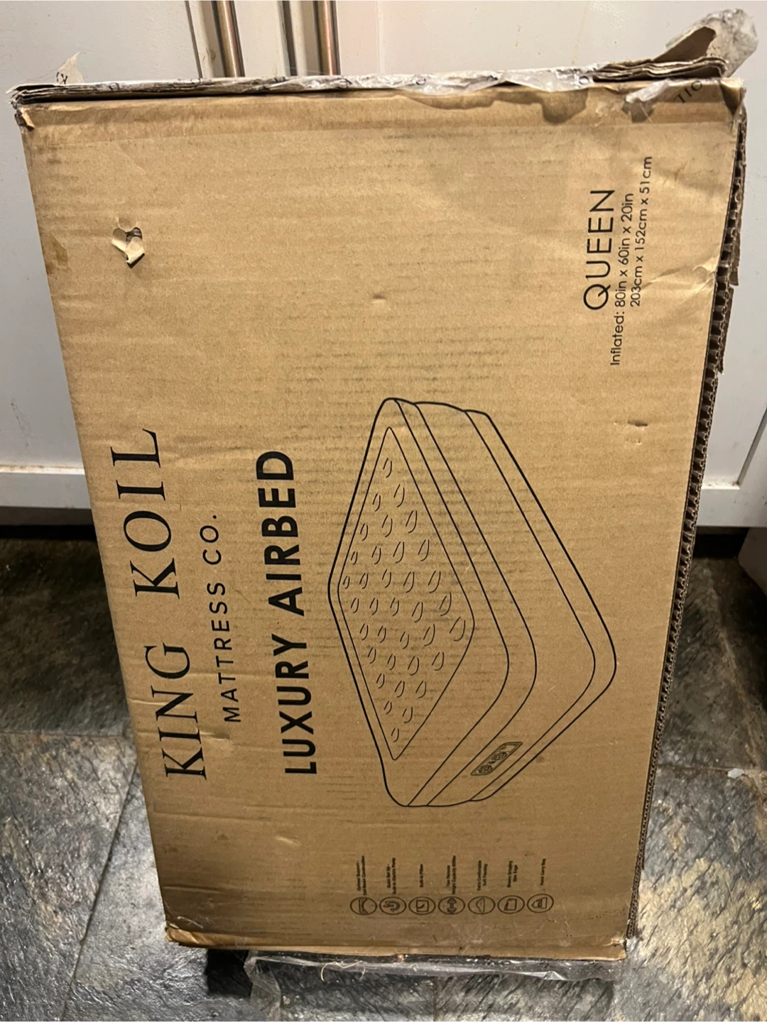 King Koil Luxury Airbed Queen