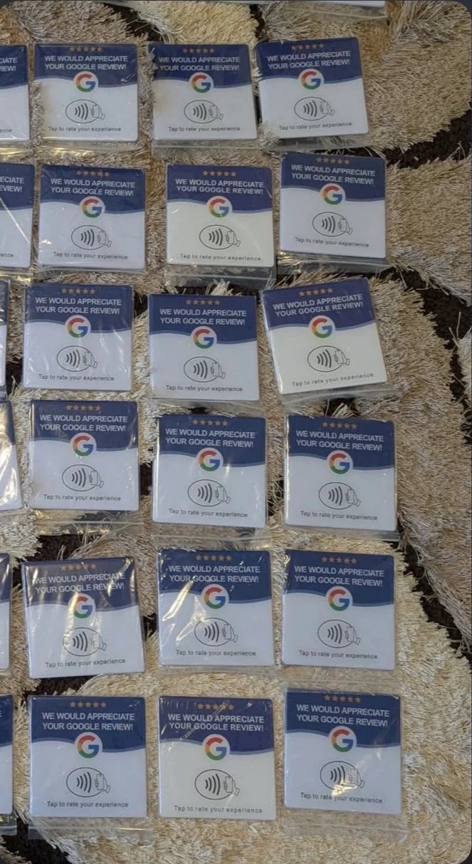 Google review NFC Cards