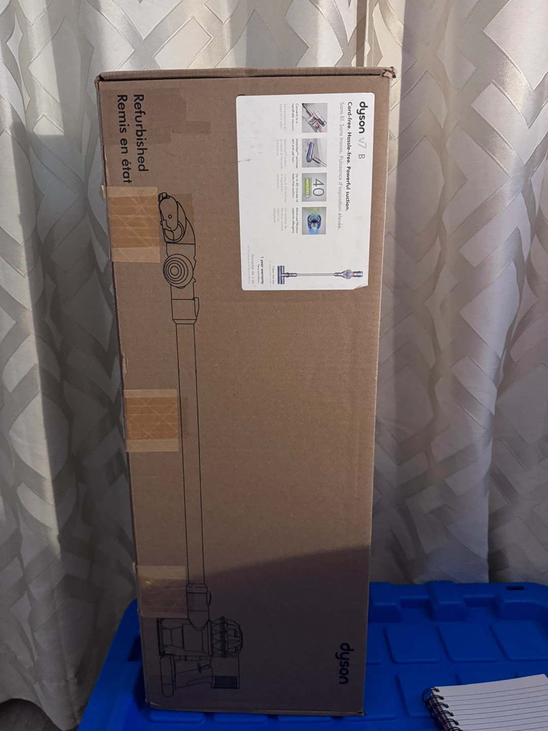 Dyson V7 B Cordless Vacuum, Refurbished by Dyson