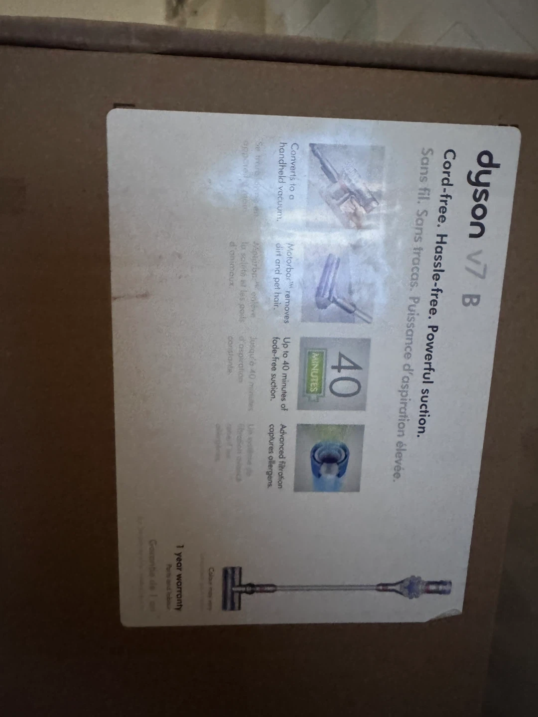Dyson V7 B Cordless Vacuum, Refurbished by Dyson - photo 5