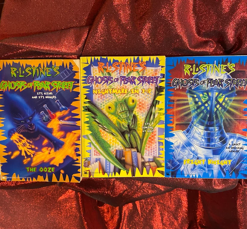 R.L. Stine Ghosts of Fear Street Books