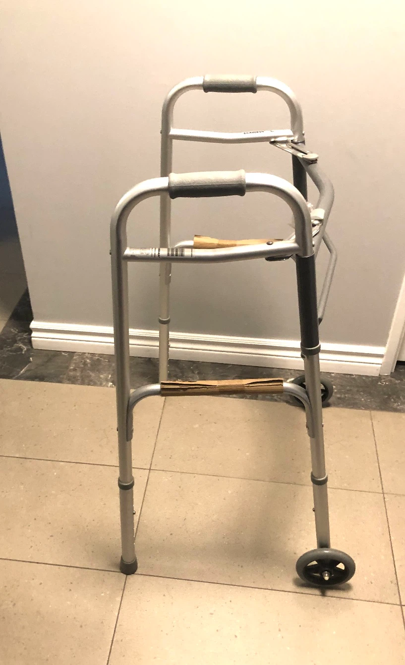 Guardian Folding Walker with Wheels - photo 2