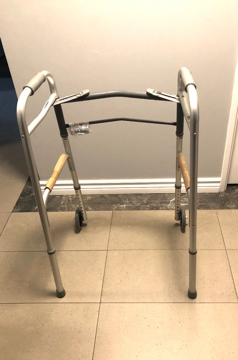 Guardian Folding Walker with Wheels - photo 3