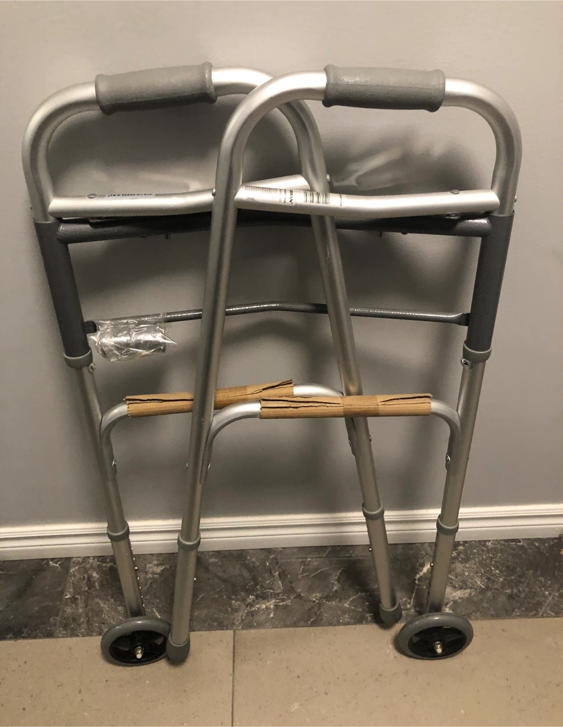 Guardian Folding Walker with Wheels - photo 4