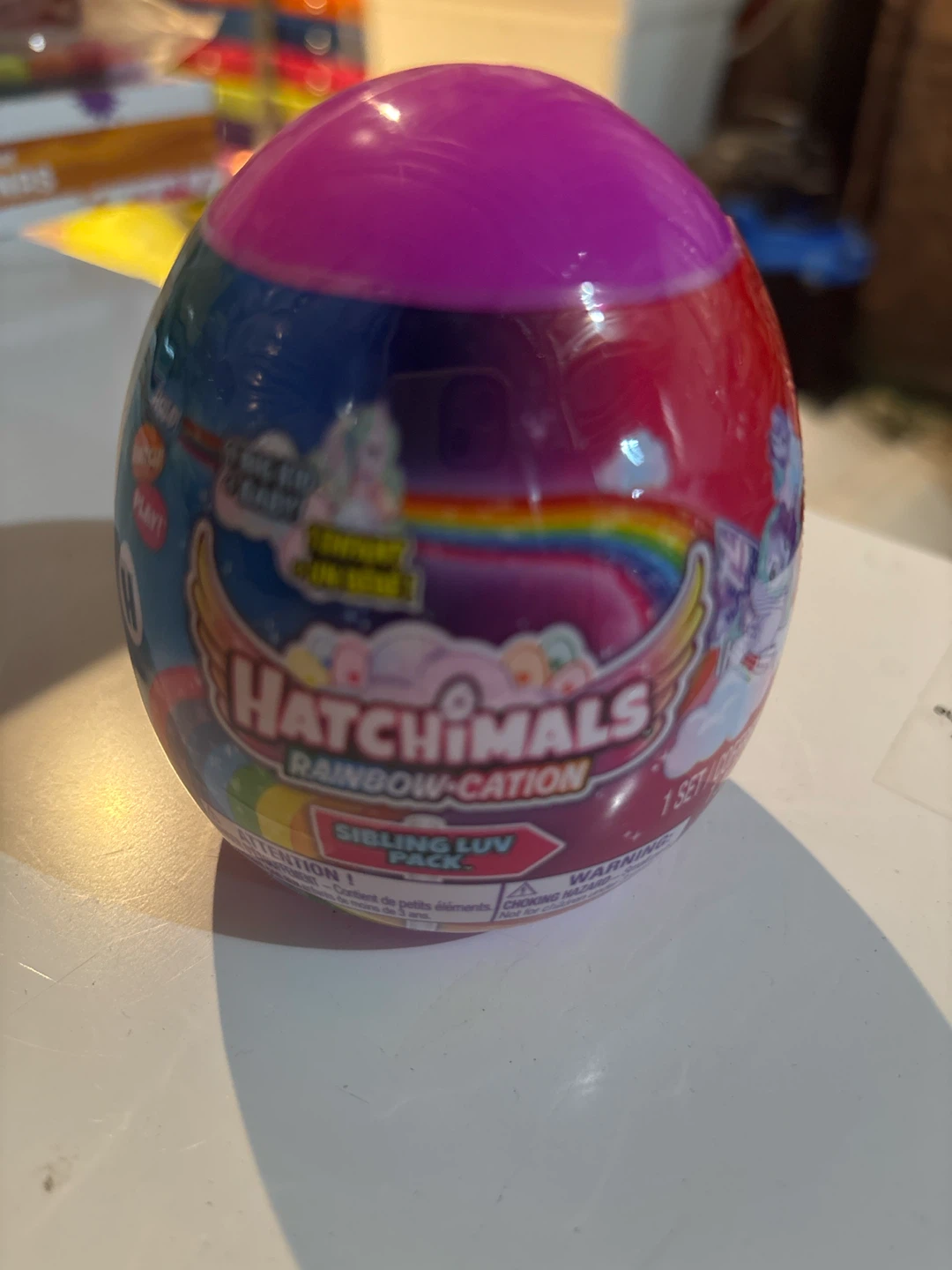 Hatchimals Rainbow-cation Sibling Luv Pack
