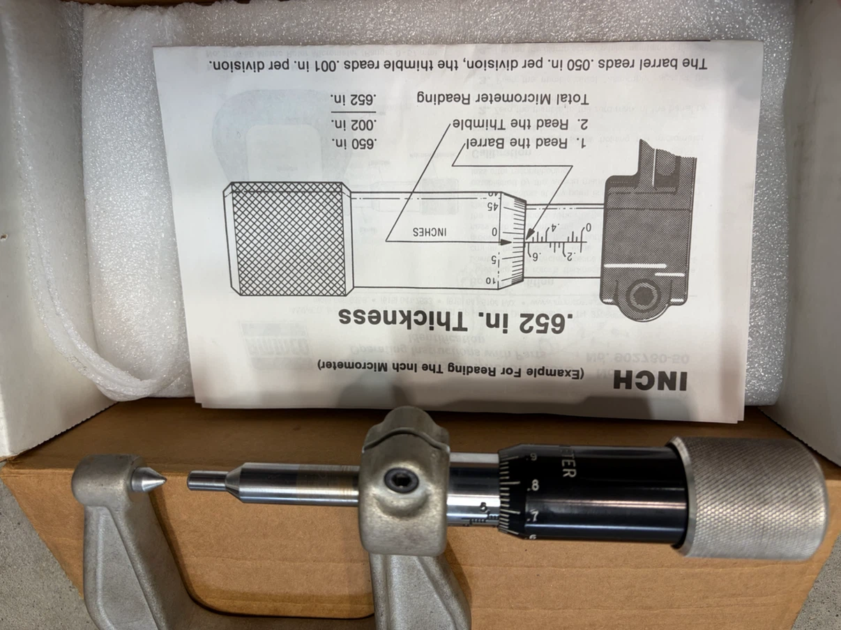 Ammco 2760-50 Micrometer - photo 3