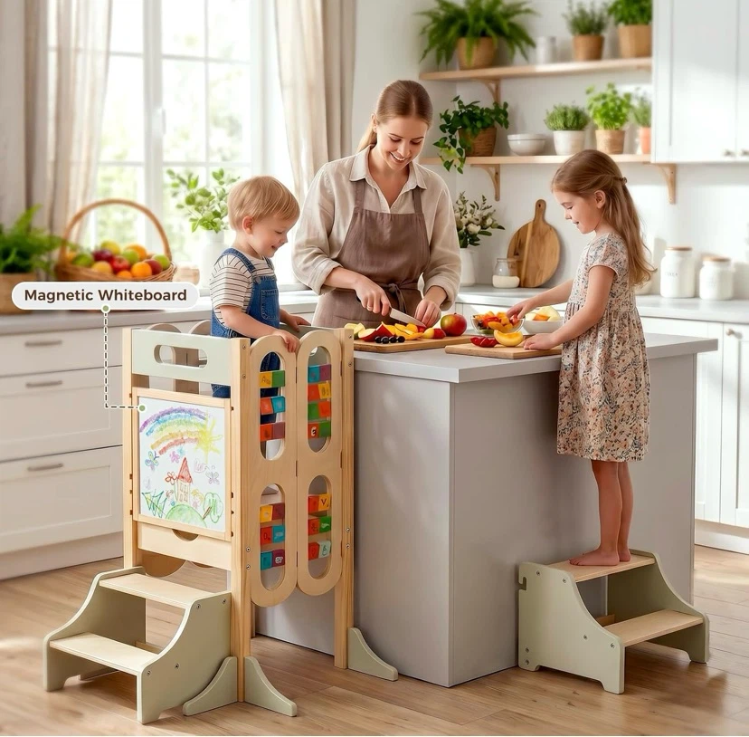 New Folding Toddler Tower Learning Station - photo 2