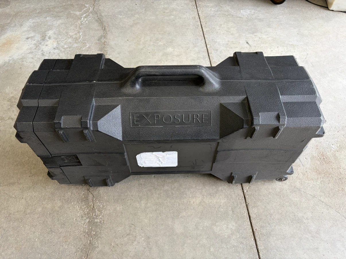 Exposure Hard Shell Rolling Transit Case