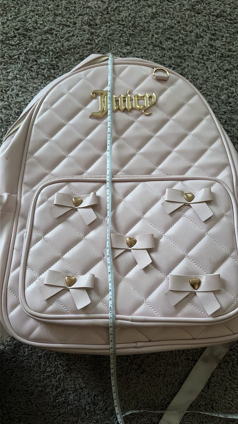 Juicy Couture Quilted Backpack