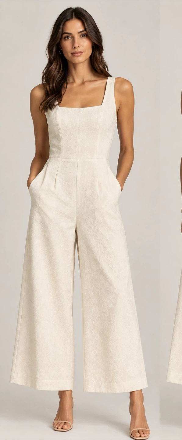 Wilfred Tie-Back Jumpsuit - Off-White