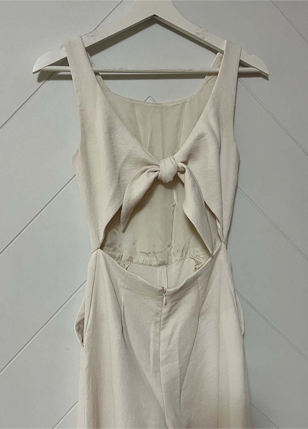 Wilfred Tie-Back Jumpsuit - Off-White - photo 2