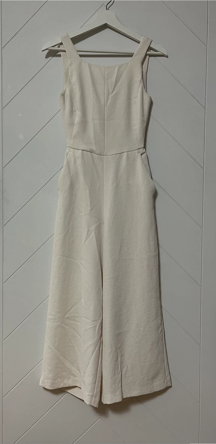 Wilfred Tie-Back Jumpsuit - Off-White - photo 5