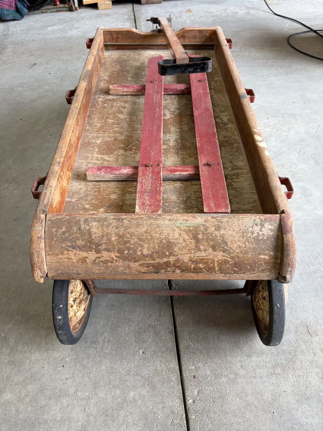 Vintage Happytime Wooden Wagon - photo 2