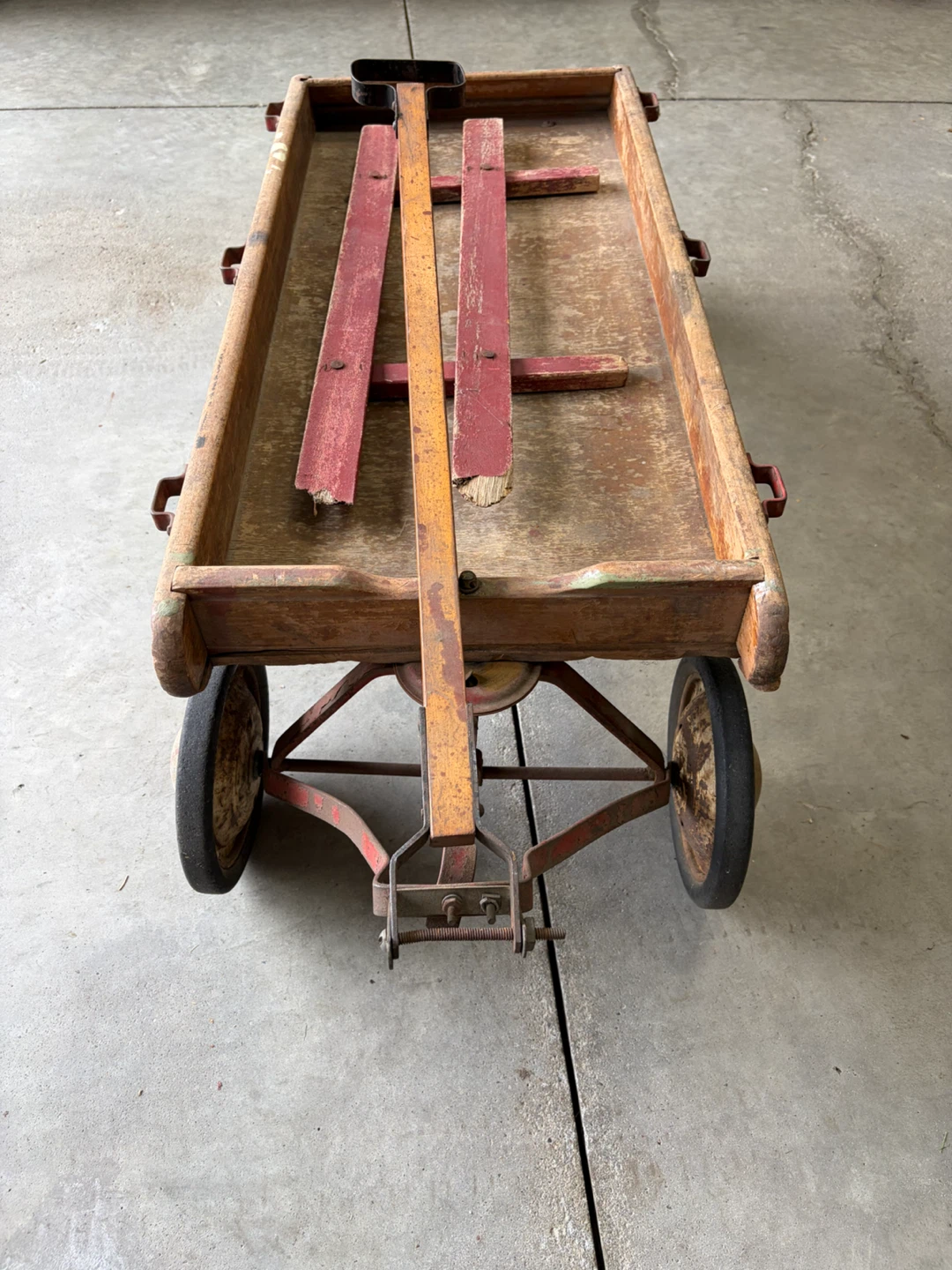 Vintage Happytime Wooden Wagon - photo 3