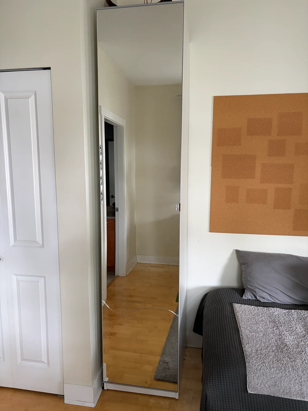IKEA PAX Wardrobe – 50 cm Wide – Mirror Door + 4 Drawers - photo 4