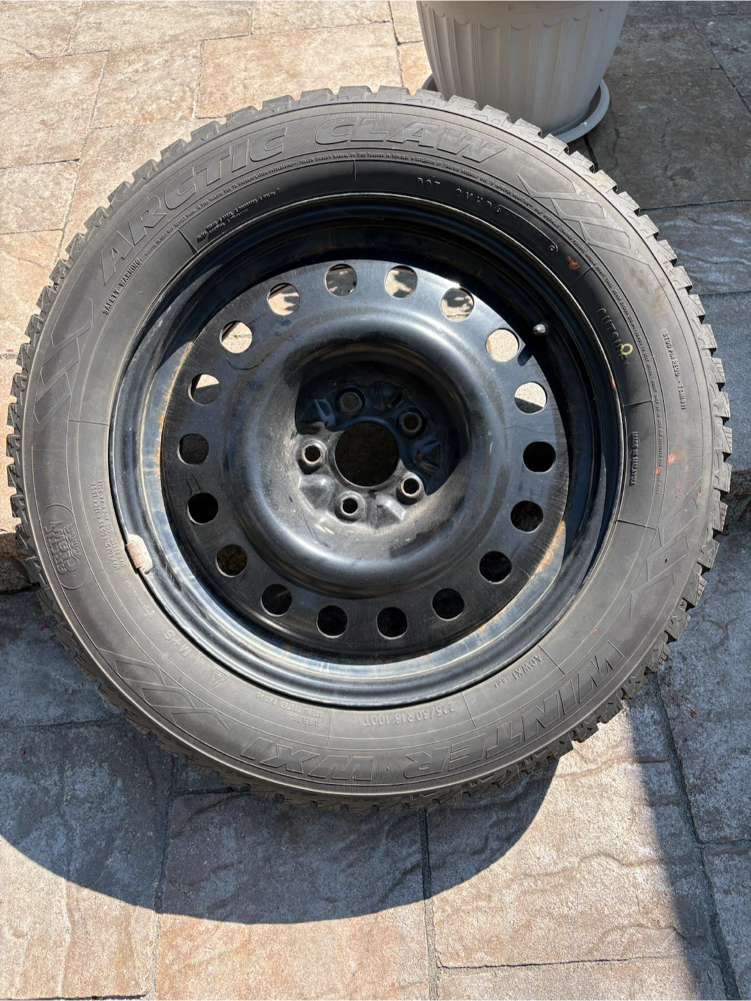 Arctic Claw Winter Tire on Steel Rim - photo 2