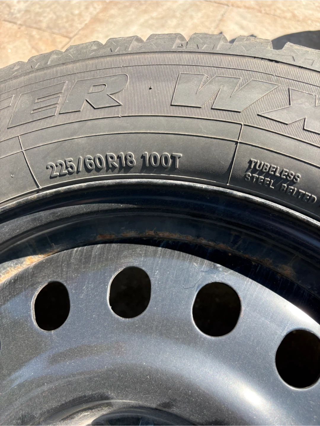 Arctic Claw Winter Tire on Steel Rim - photo 3