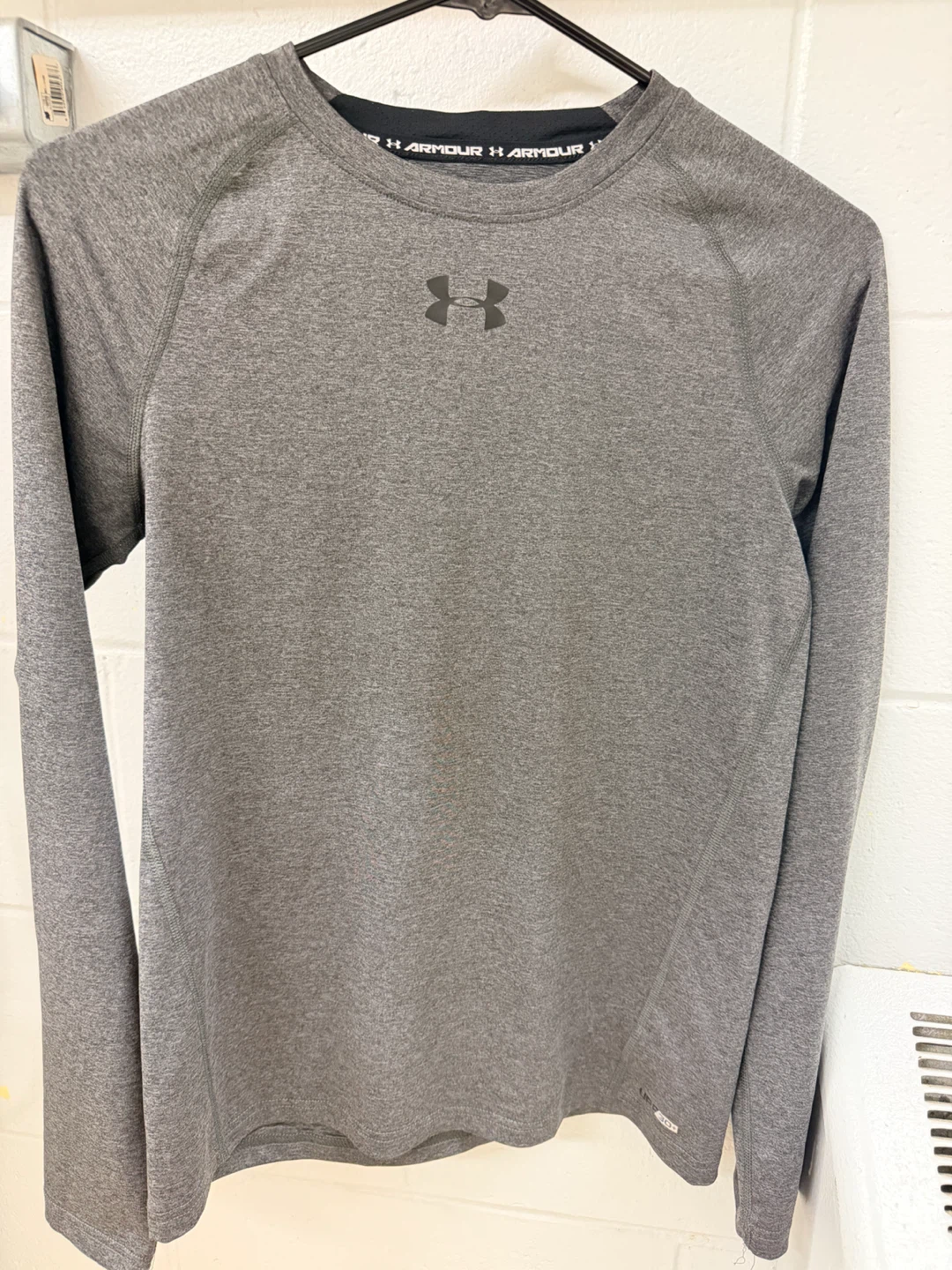 Under Armour HeatGear Long Sleeve Shirt - Grey