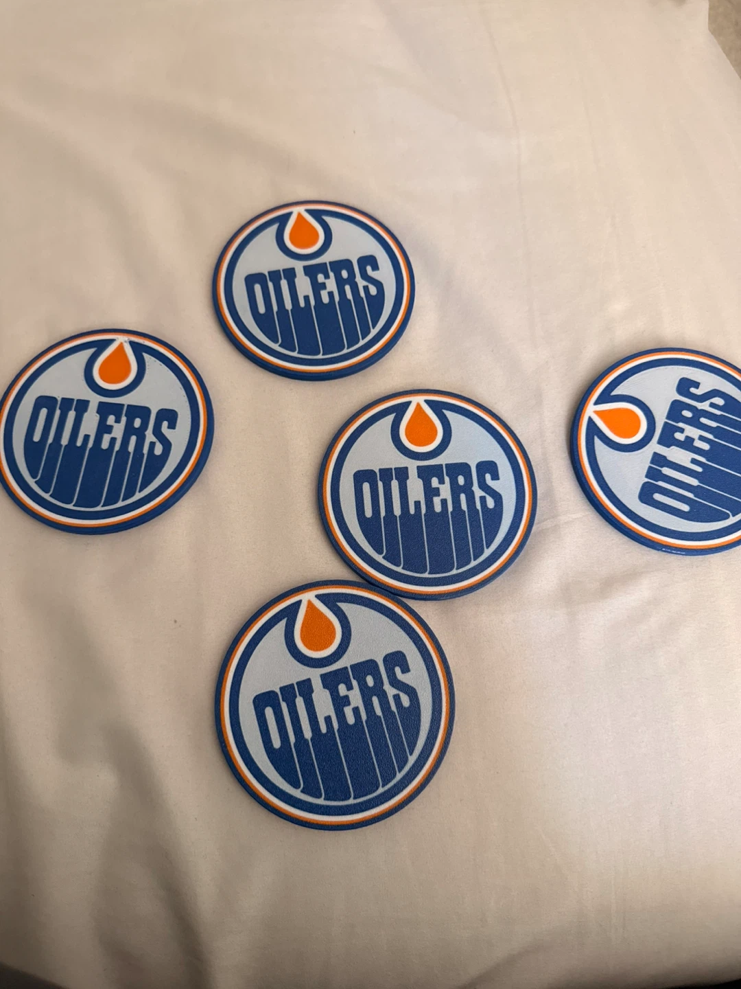 Edmonton Oilers 3D Printed Coasters